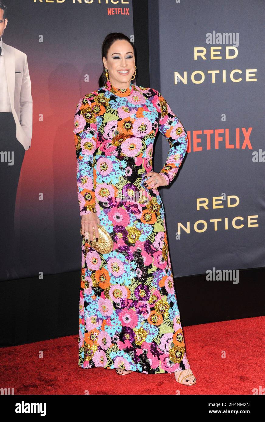 Los Angeles, CA. 3rd Nov, 2021. Dany Garcia at arrivals for RED NOTICE