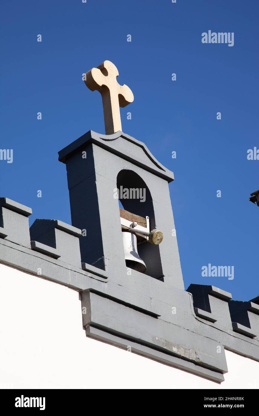 Church of St Peter and St Paul bell tower, Tallanstown, County Louth Ireland Stock Photo