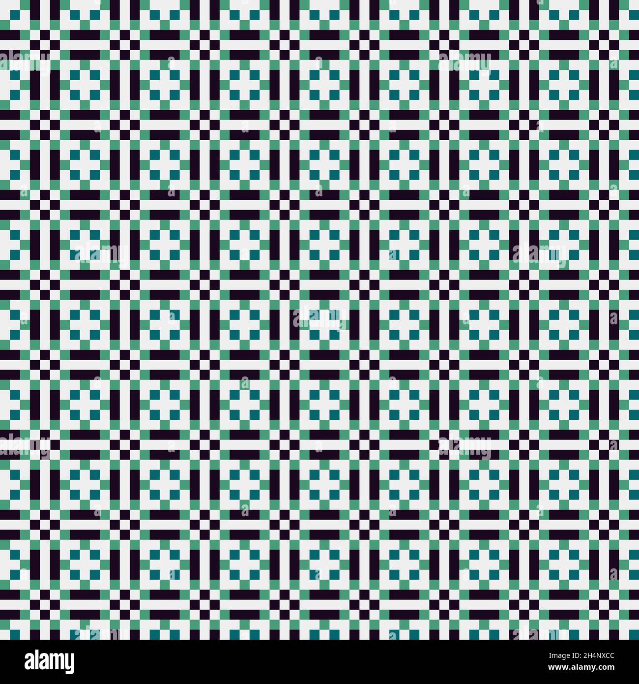Abstract Cross-Pattern Dotted generative computational art illustration ...