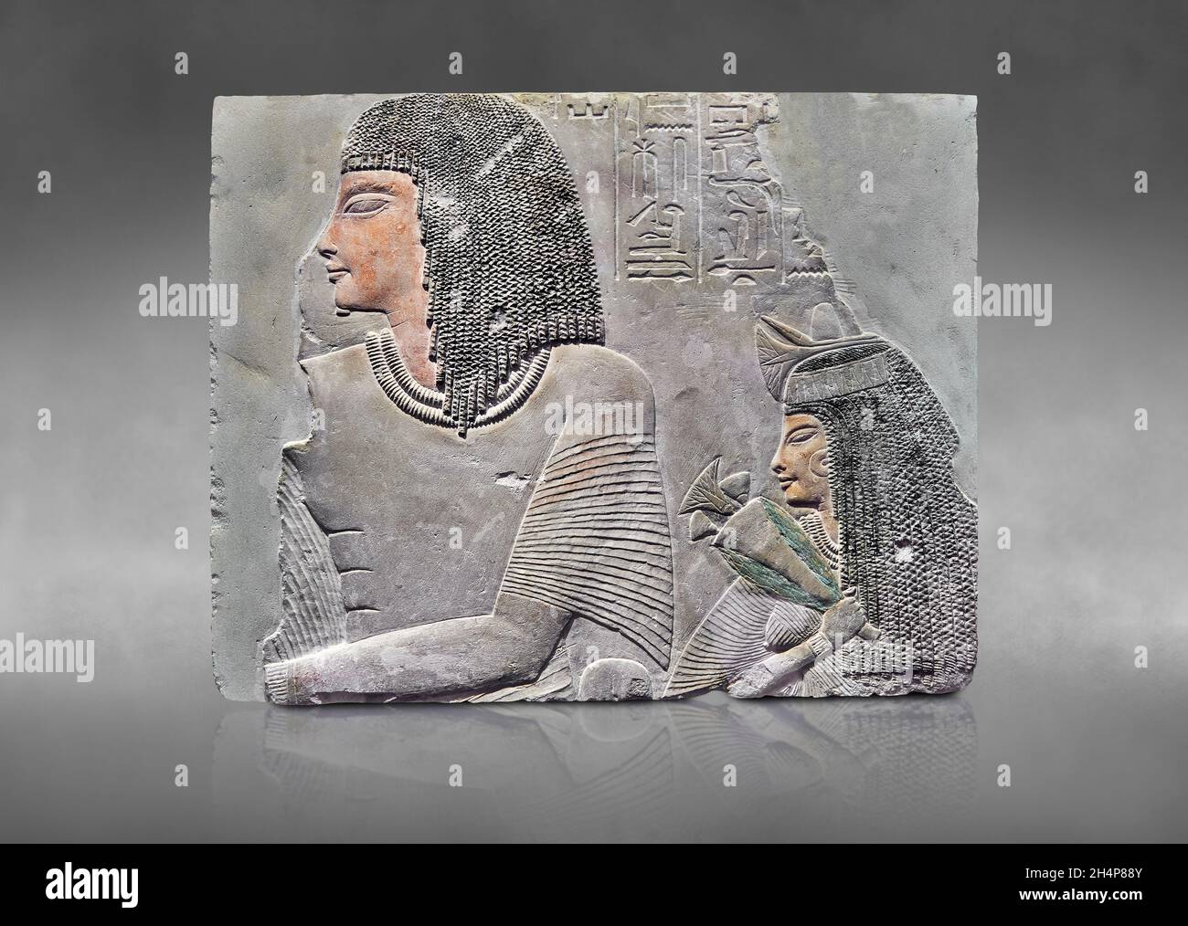 General Ancient Egyptian tomb wall painting , 133901399 BC