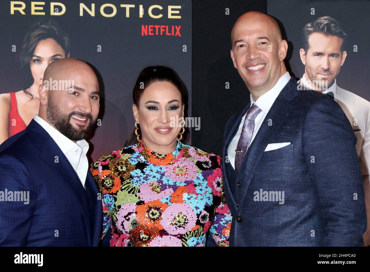 LOS ANGELES NOV 3 Dave Rienzi, Dany Garcia, Hiram Garcia at the Red