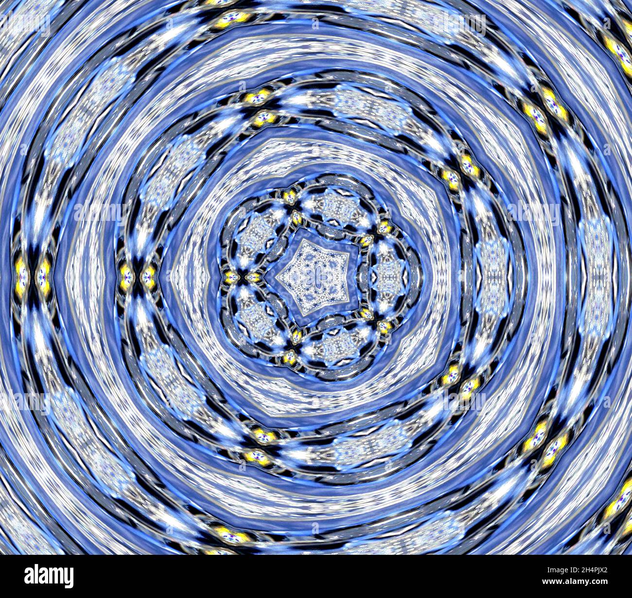 kaleidoscope effect computer generated image Stock Photo Alamy