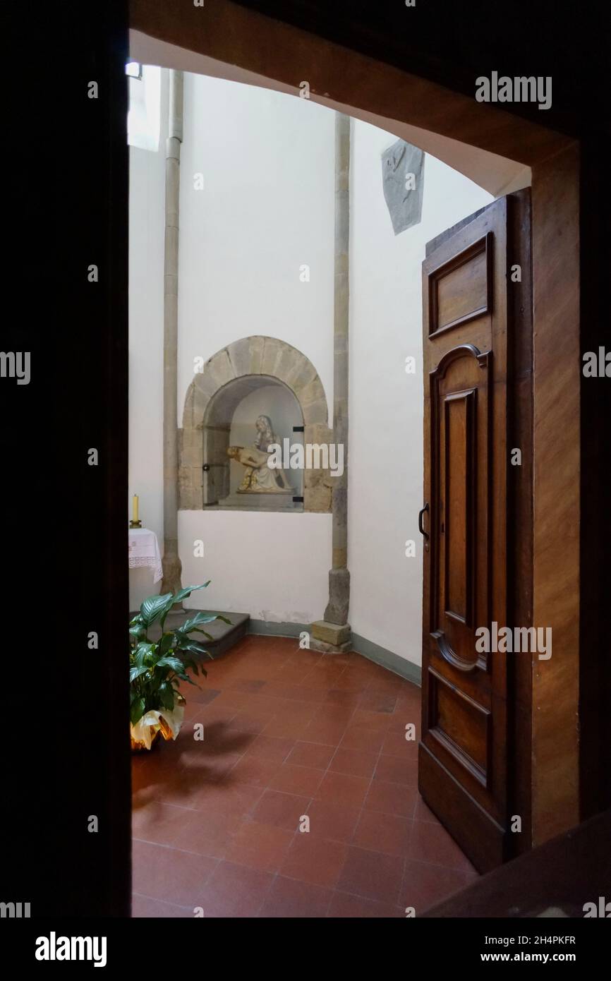 Chiesa Di San Francesco Church, Chapel of the Blessed Sacrament, Citta' di Castello, Umbria, Italy, Europe Stock Photo