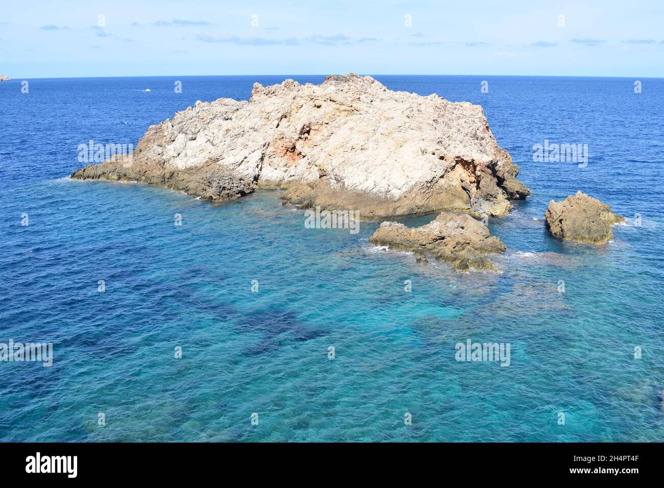 Fornell Bay; Menorca Balearic Islands Spain Stock Photo