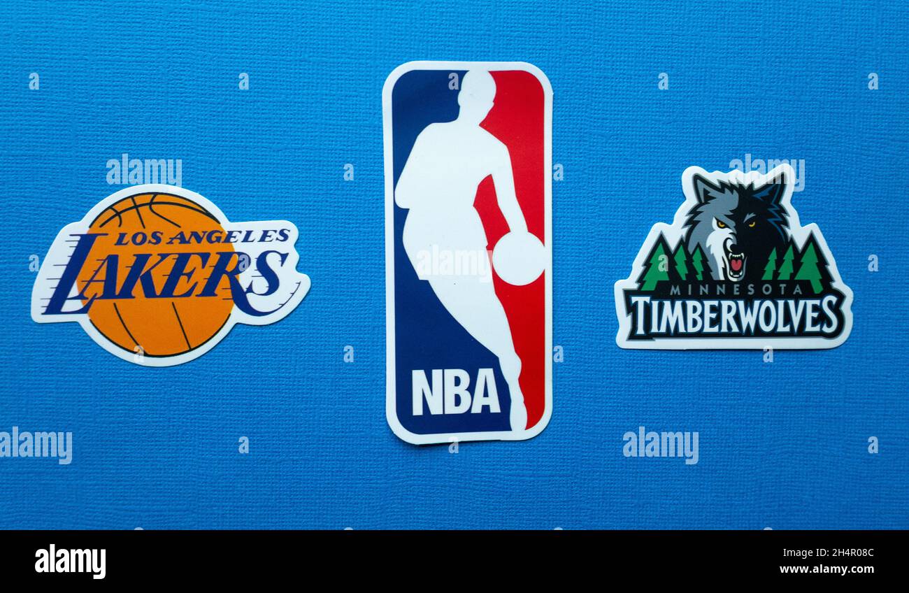 Basketball - NBA - Pre-Season Tour - Minnesota Timberwolves v LA Lakers -  O2 Arena. Minnesota Timberwolves' Darko Milicic and LA Lakers' Derrick  Caracter Stock Photo - Alamy