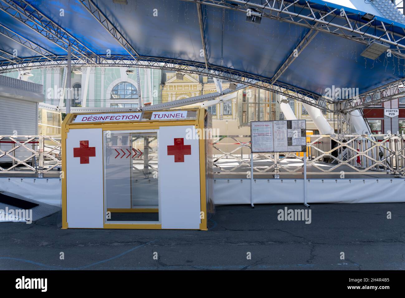 Kiev, Ukraine, May 24, 2020, Kiev at quarantine Stock Photo