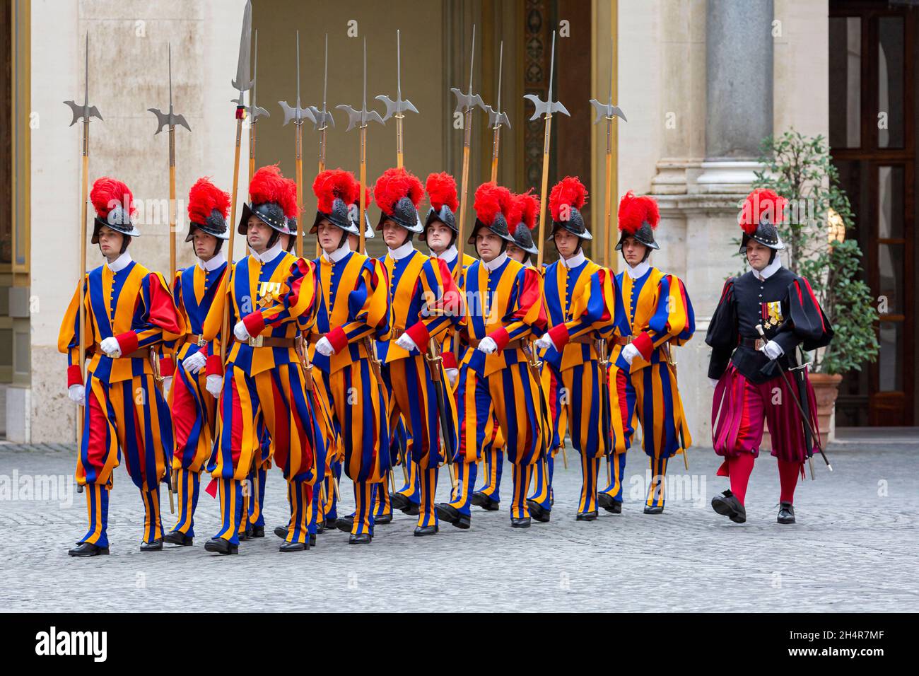 The popes soldiers hi-res stock photography and images - Alamy
