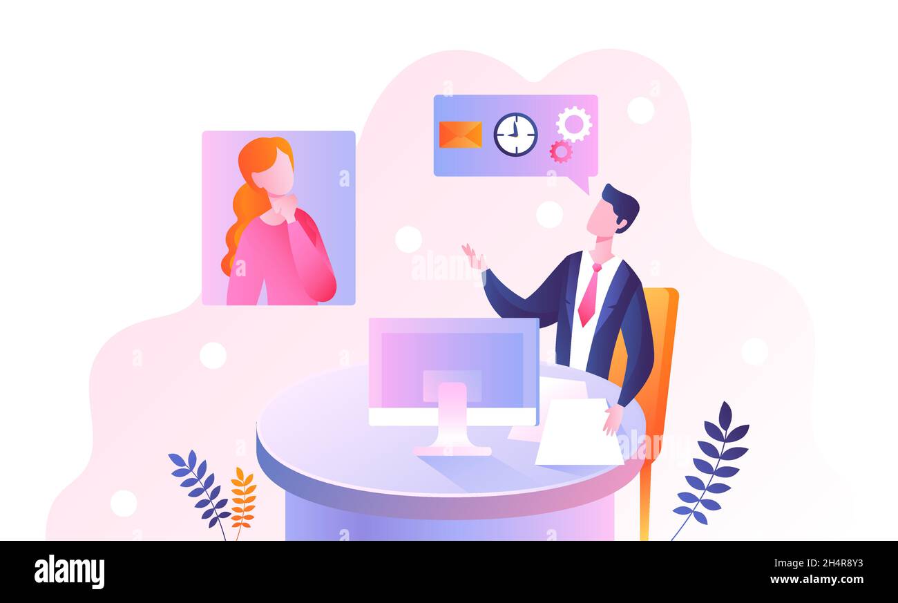Customer support concept Stock Vector Image & Art - Alamy