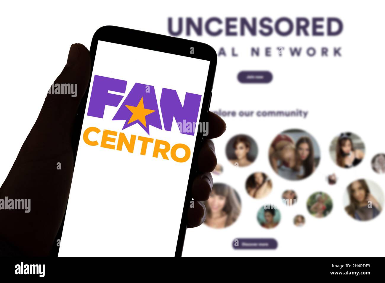 Fancentro logo hi-res stock photography and images - Alamy