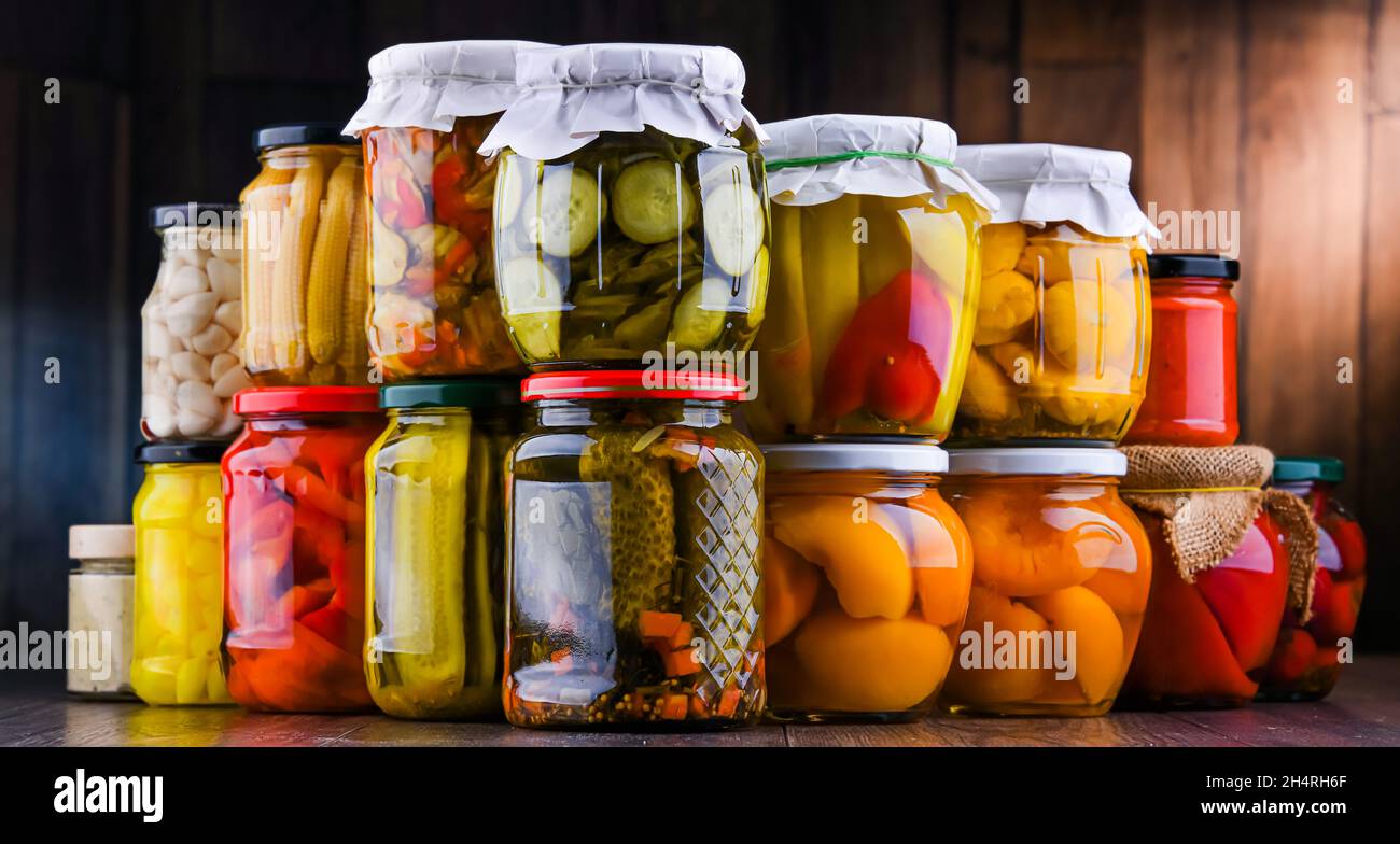 A Set of Glass Jars of Different Sizes Ready for the Start of the Season of  Preservation Stock Photo - Image of canned, preserving: 150142550