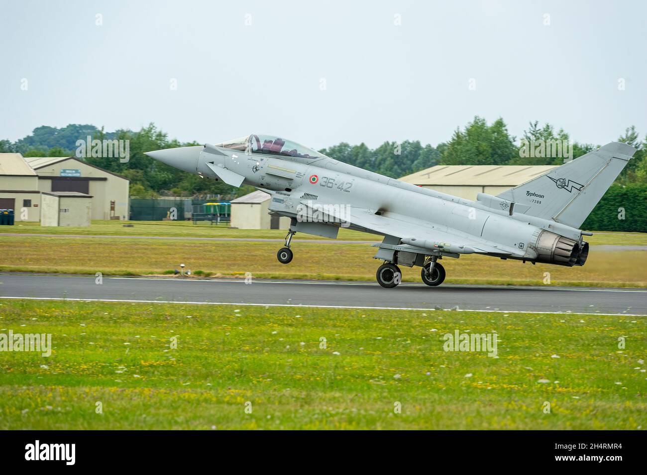 Italian Air Force Eurofighter Typhoon Stock Photo
