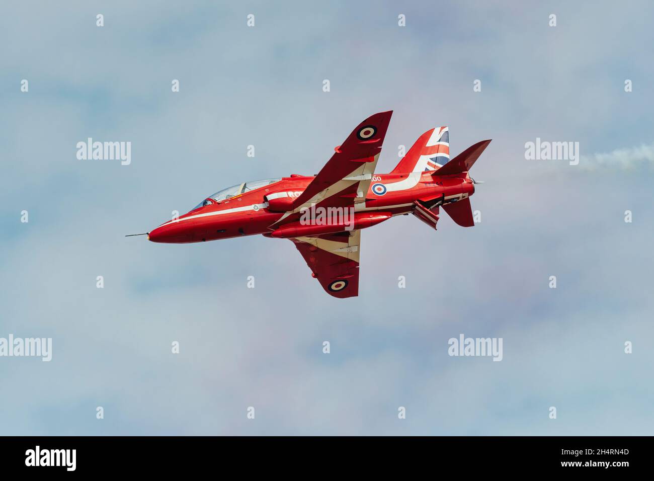 RAF Hawk Red Arrow Stock Photo Alamy