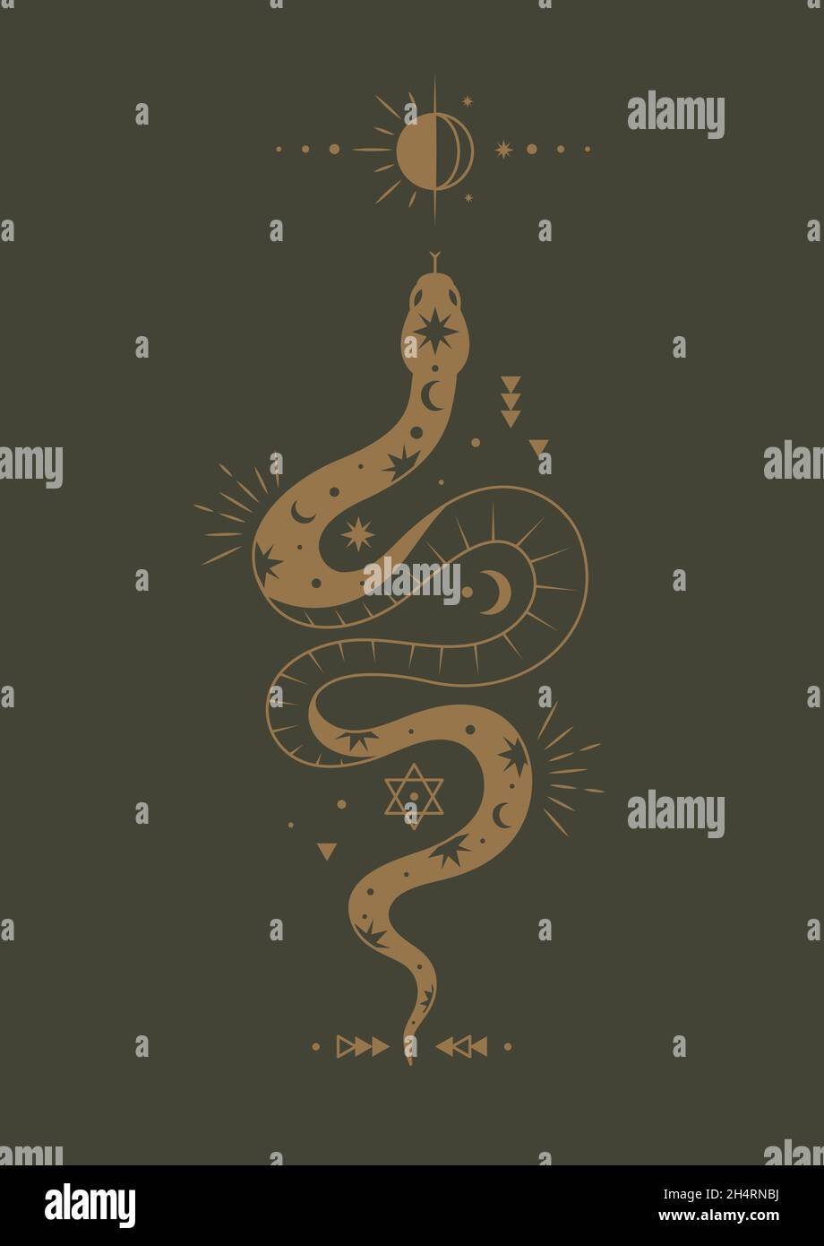 Esoteric abstract poster Stock Vector Image & Art - Alamy