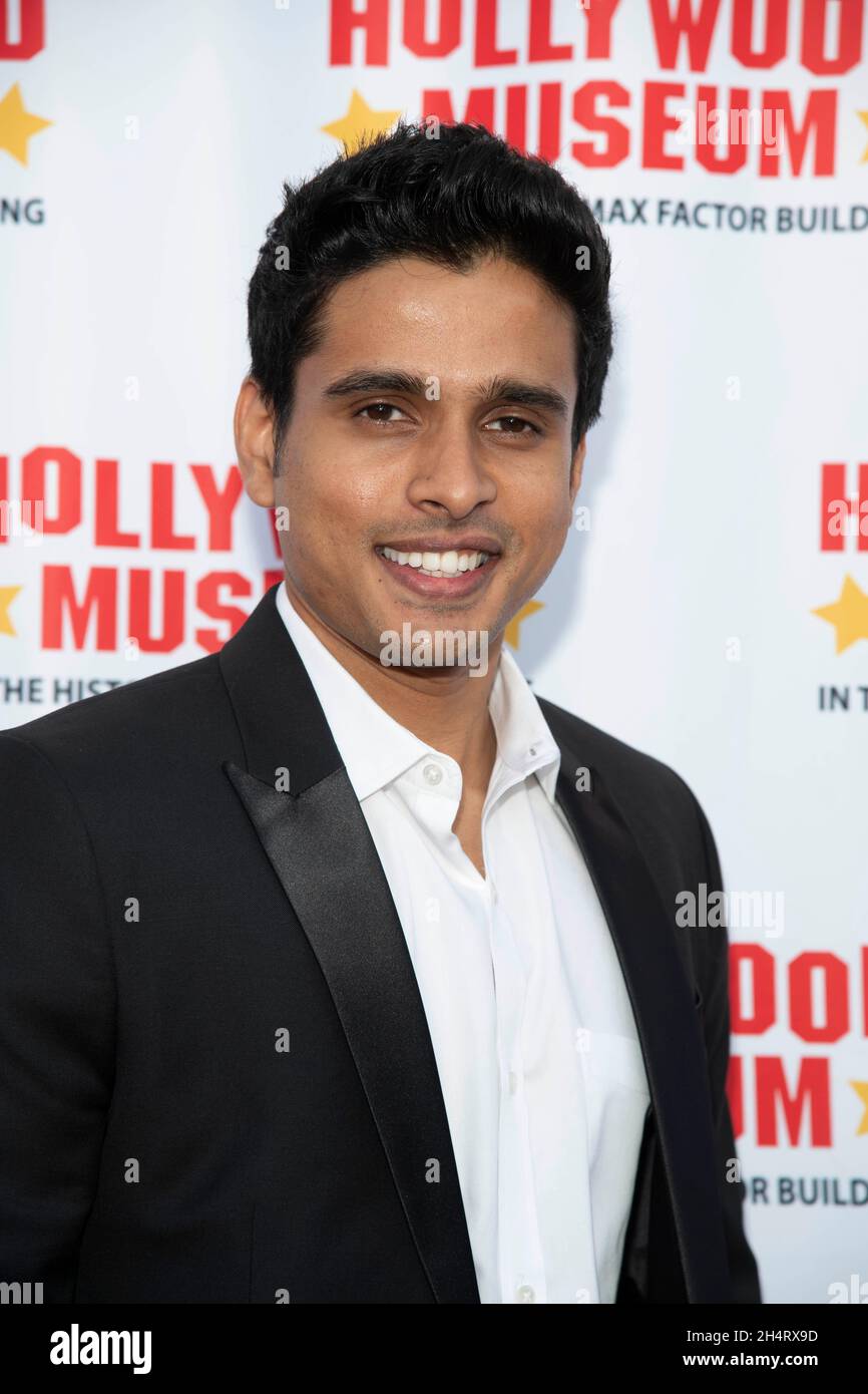 Los Angeles, USA. 03rd Nov, 2021. Actor Ebin Antony attends The Ghostbusters Hollywood Museum Exhibit Opening Night Gala at Hollywood Museum, Los Angeles, CA on November 3, 2021 Credit: Eugene Powers/Alamy Live News Stock Photo