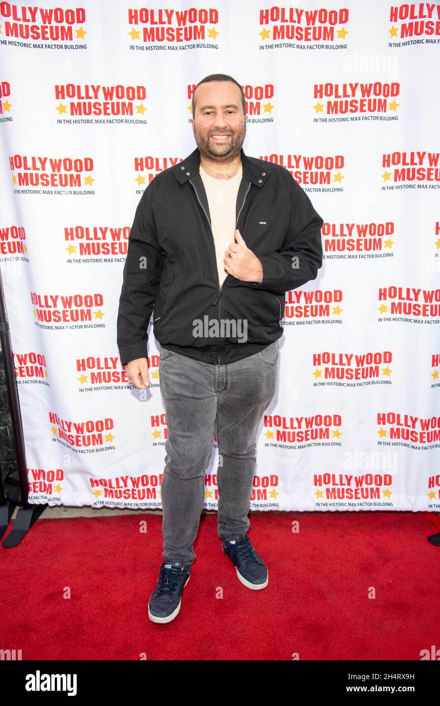 Los Angeles, USA. 03rd Nov, 2021. Paul Tirado attends The Ghostbusters Hollywood Museum Exhibit Opening Night Gala at Hollywood Museum, Los Angeles, CA on November 3, 2021 Credit: Eugene Powers/Alamy Live News Stock Photo