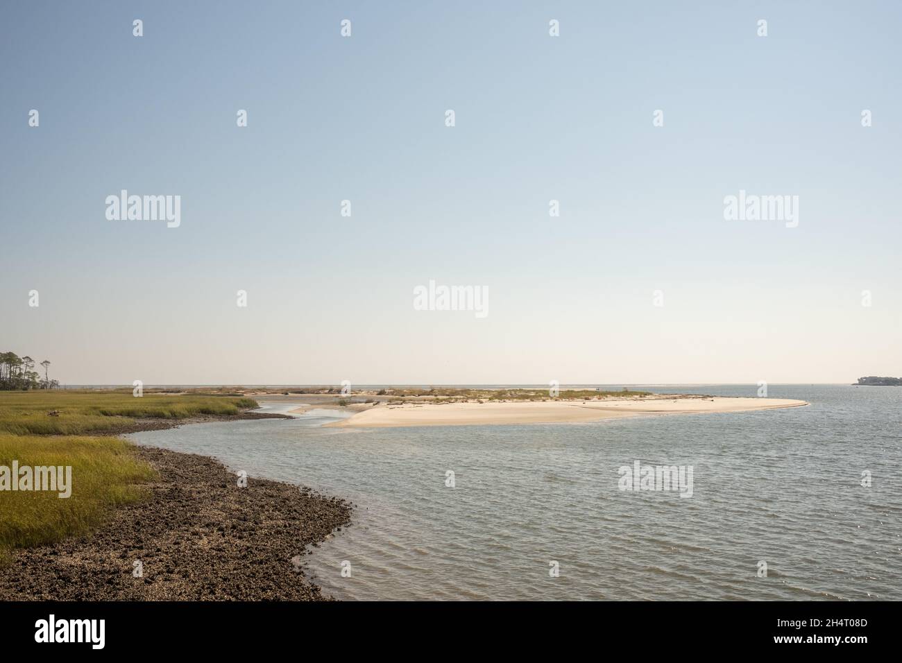 Harbor Island is a private barrier island and is one of the sea islands