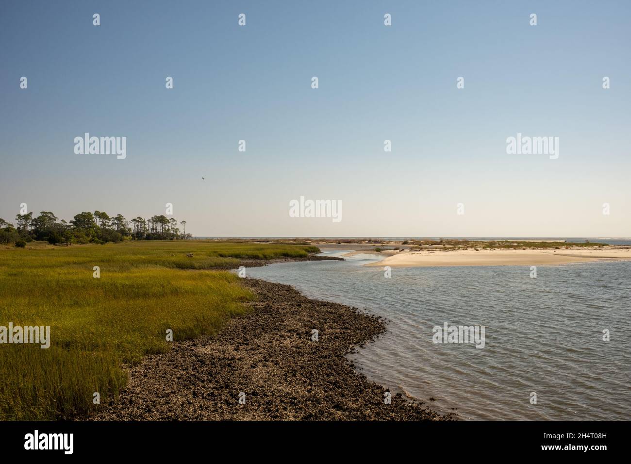 Harbor Island is a private barrier island and is one of the sea islands