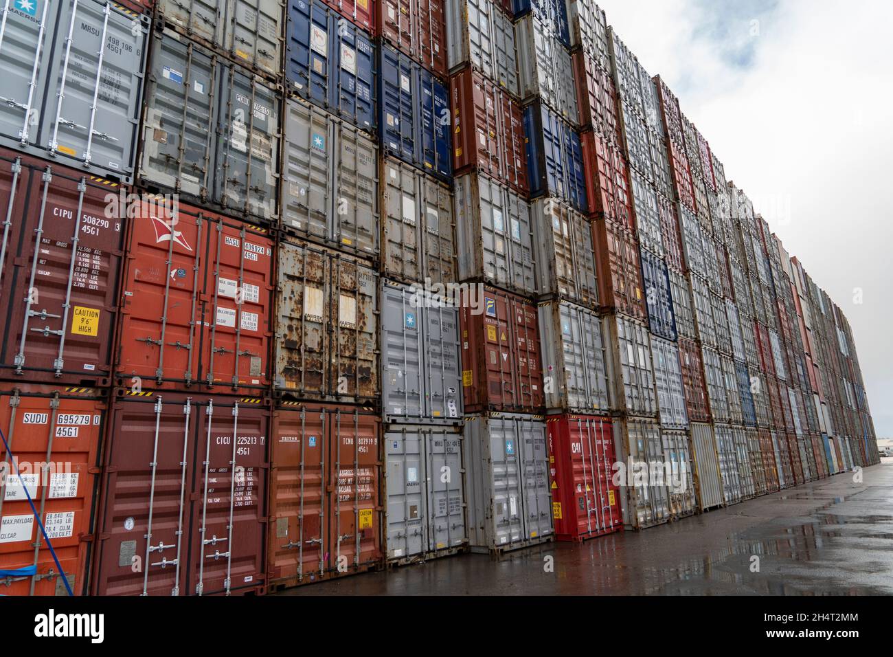 How High Can You Stack Shipping Containers?