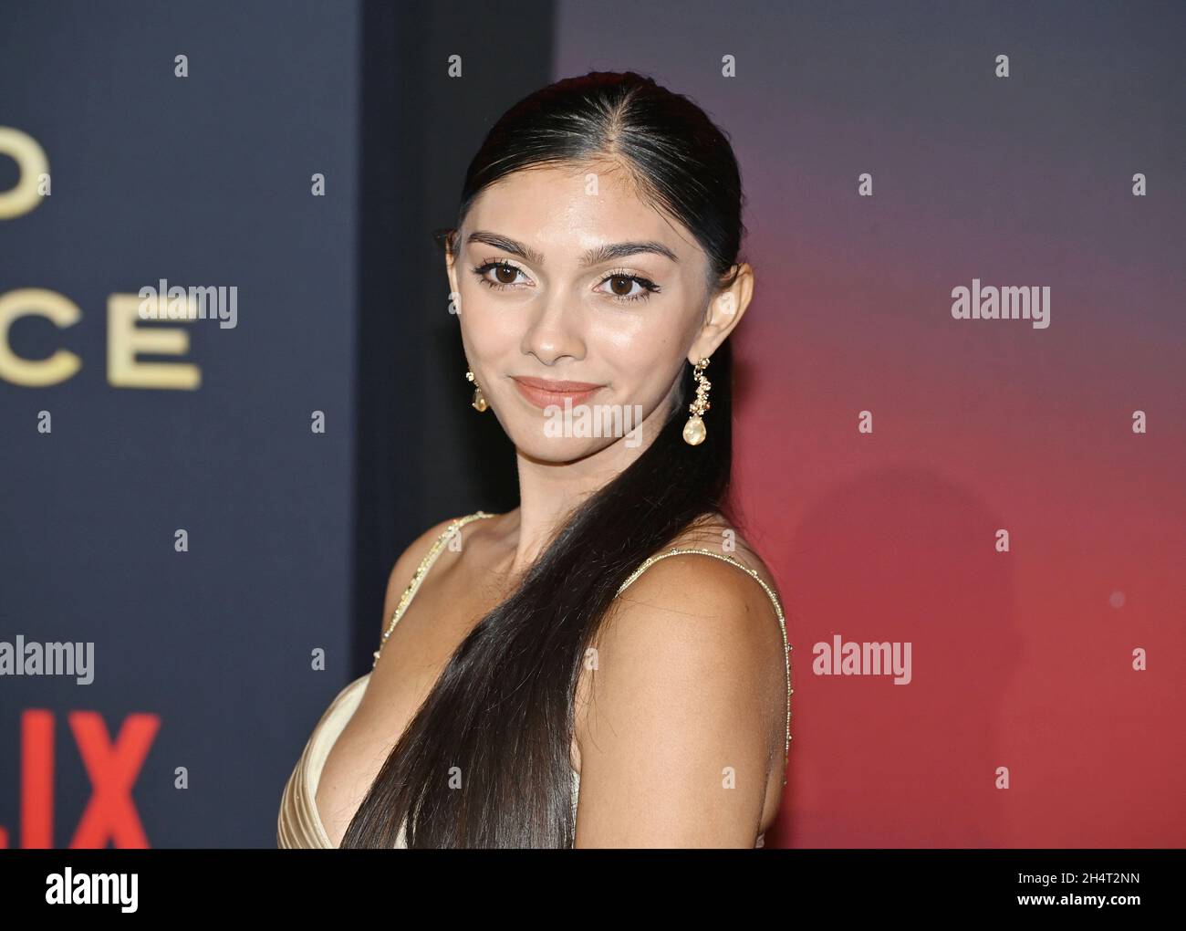 LOS ANGELES, CA - NOVEMBER 03: Brenna Marie Narayan attends the World