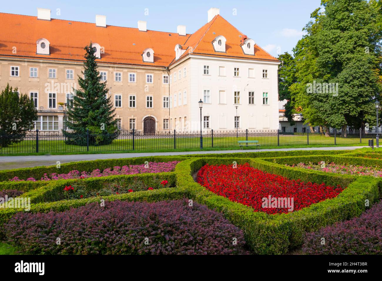 Schaffgotsch's Palace, Plac Zdrojowy, Cieplice Śląskie-Zdrój, Jelenia Gora, Poland Stock Photo