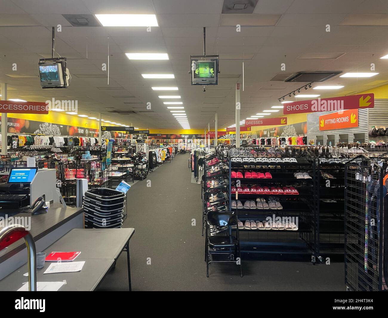 Augusta, Ga USA - 08 22 21: Cititrends retail fashion store Stock Photo