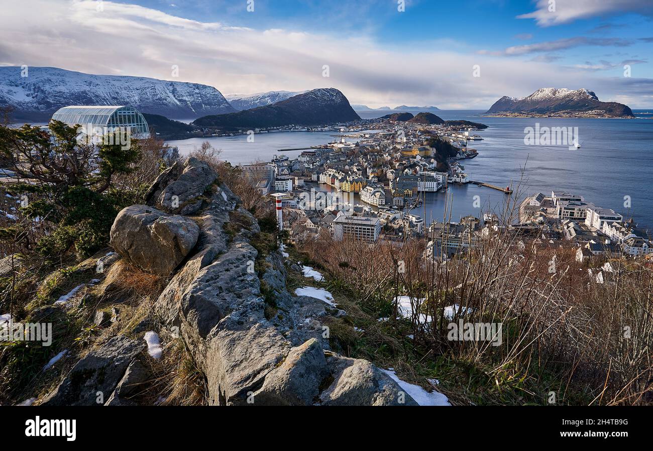 Jugendstil Alesund Hi res Stock Photography And Images Alamy