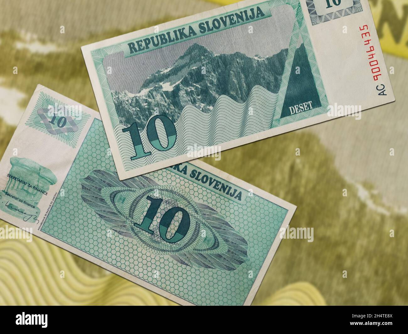 Tollar Slovenian tolar hi-res stock photography and images - Alamy