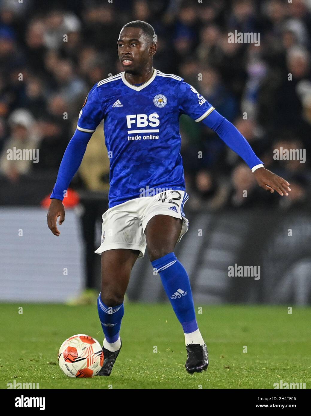 Boubakary Soumare #42 of Leicester City during the game Stock Photo