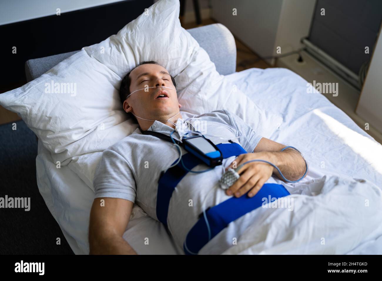 Sleep apnea test device hires stock photography and images Alamy