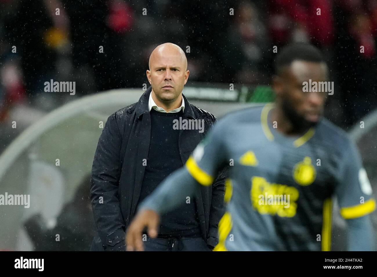 BERLIN, GERMANY - NOVEMBER 4:  during the UEFA Conference League Group Stage match between 1. FC Union Berlin and Feyenoord at Olympia Stadion on november 4, 2021 in Berlin, Germany (Photo by Yannick Verhoeven/Orange Pictures) Stock Photo