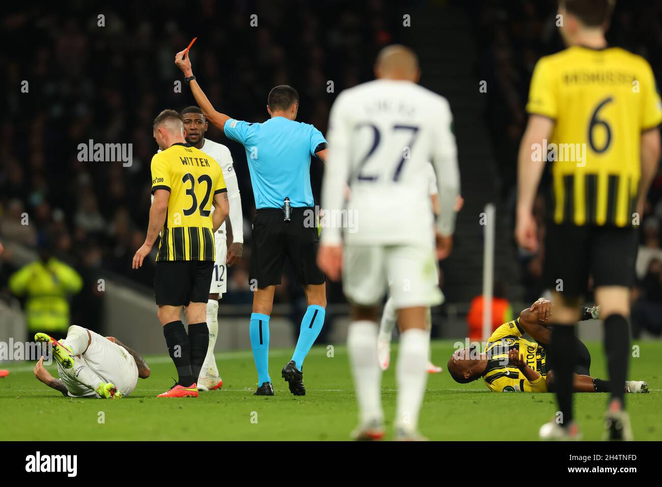 4th November 2021; Tottenham Hotspur Stadium, Tottenham, London