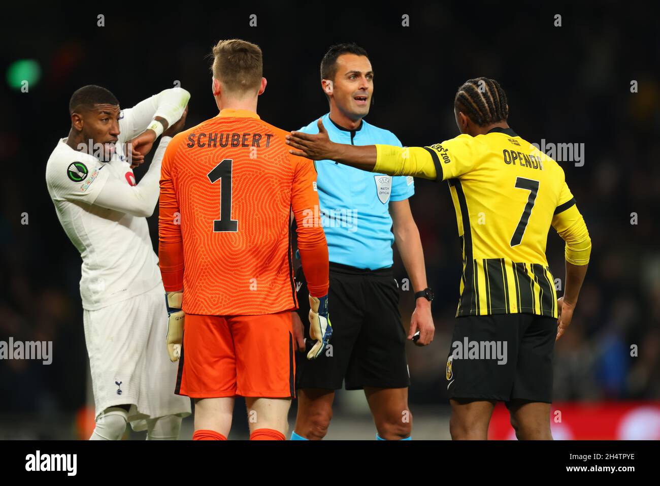 4th November 2021; Tottenham Hotspur Stadium, Tottenham, London