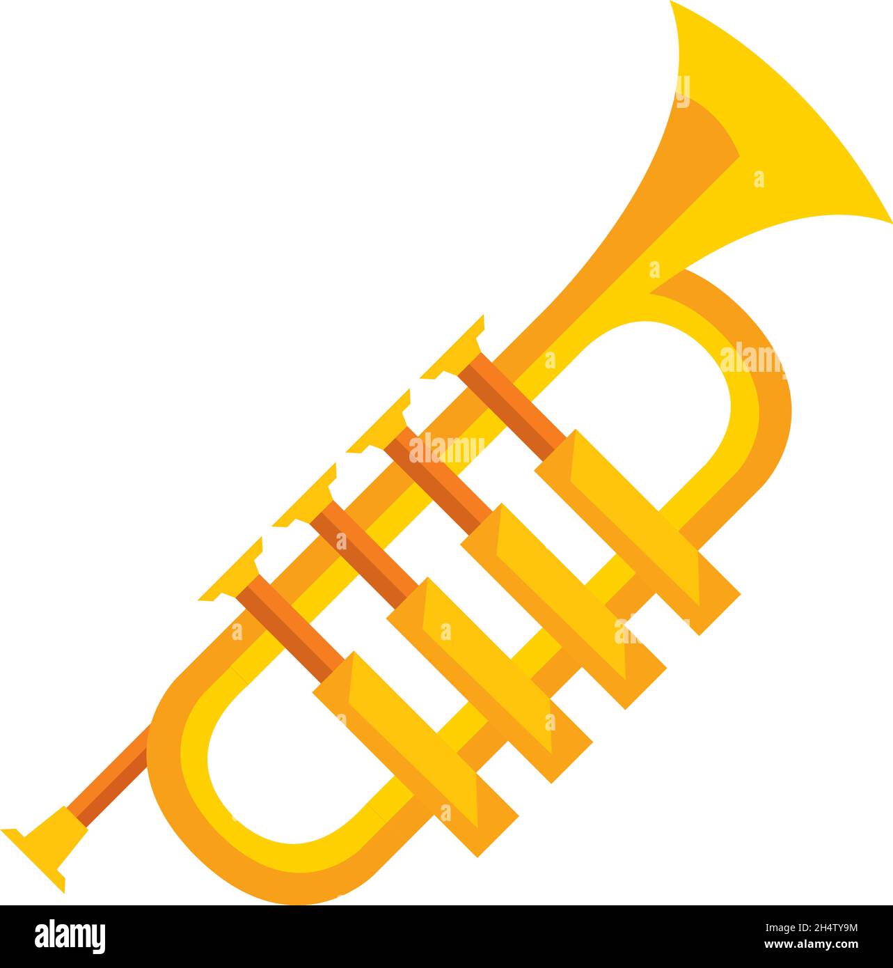 trumpet instrument musical Stock Vector Image & Art Alamy