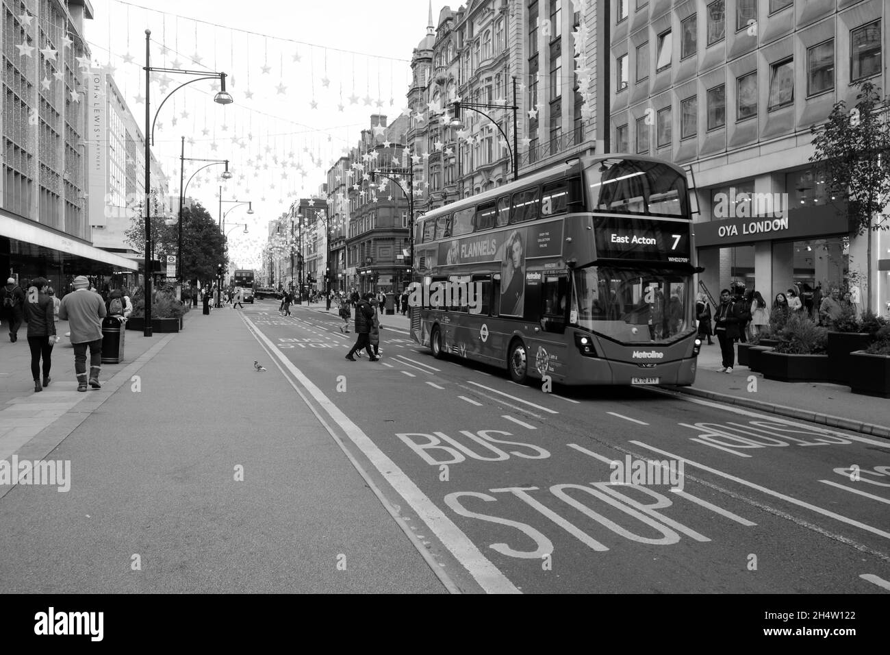 Oxford Street, central London, UK Stock Photo Alamy