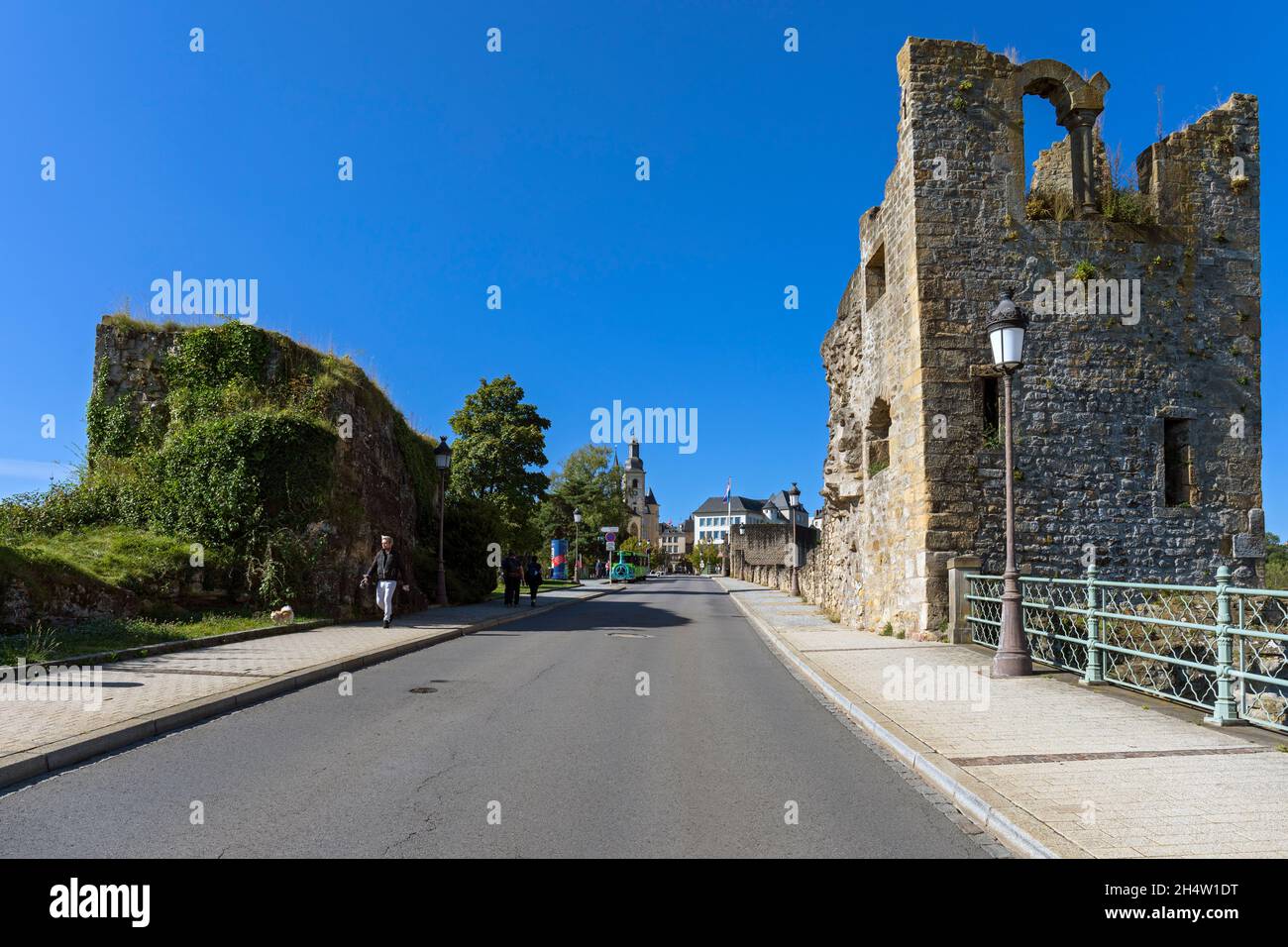 Europe, Luxembourg, Luxembourg City, The 'Dent Creuse' or 'Hollow Tooth