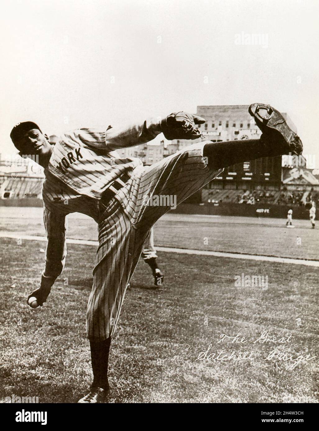 Legendary Pitcher Satchell Paige played for 21 years in the Negro