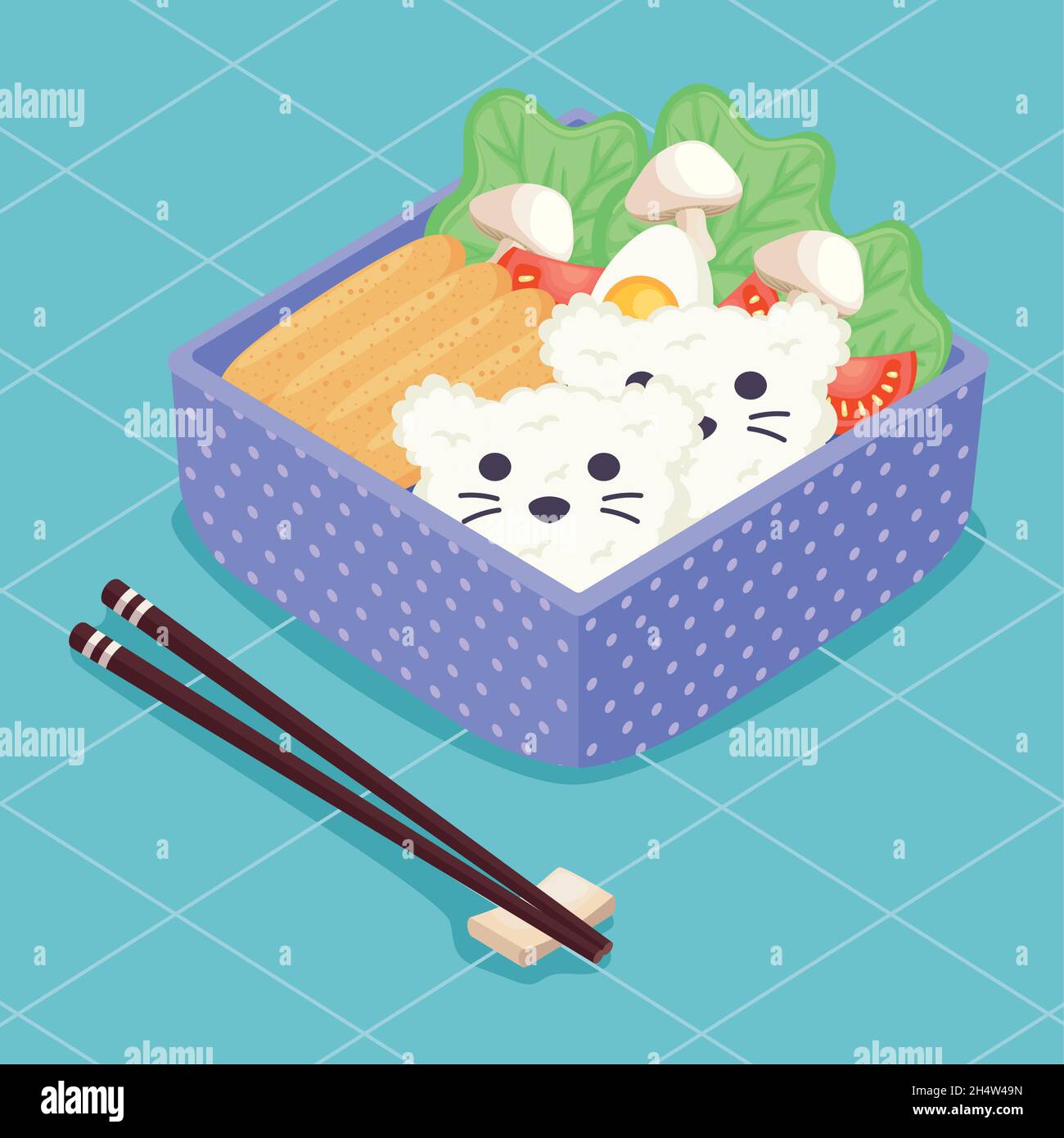 Purple Bento Box Lunch Stock Vector Image Art Alamy purple-bento-box-lunch-stock-vector-image-art-alamy