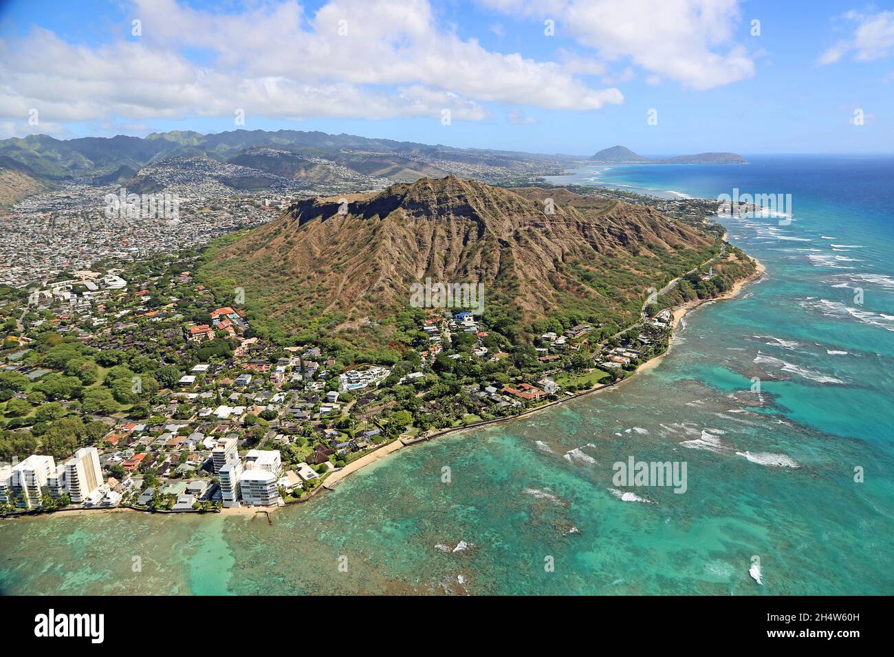 Diamond head, Hawaii Stock Photo Alamy