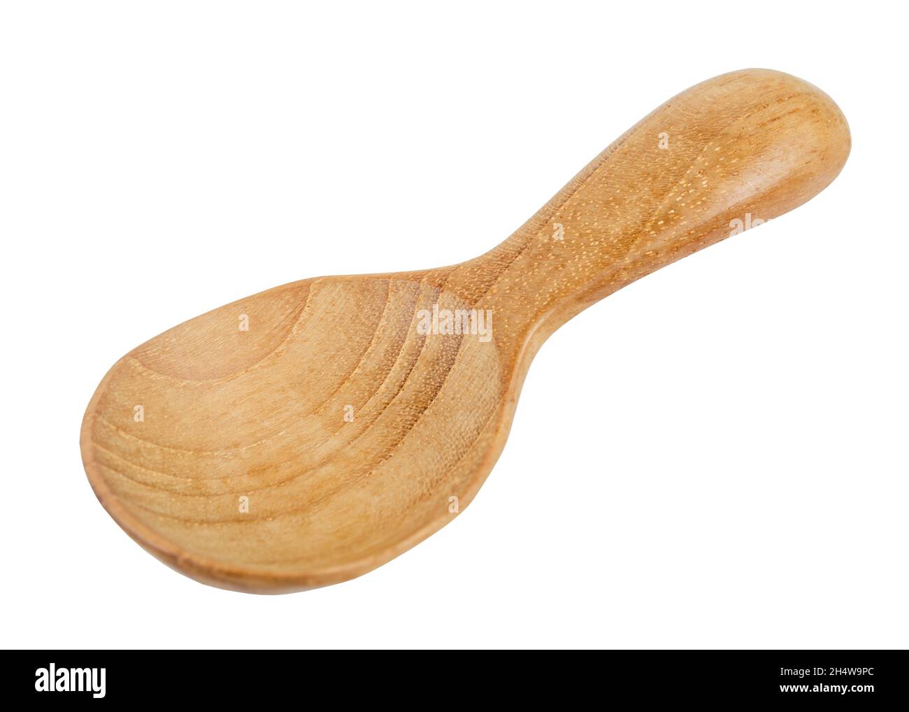 Wooden spoon isolated on a white background, save clipping path Stock ...