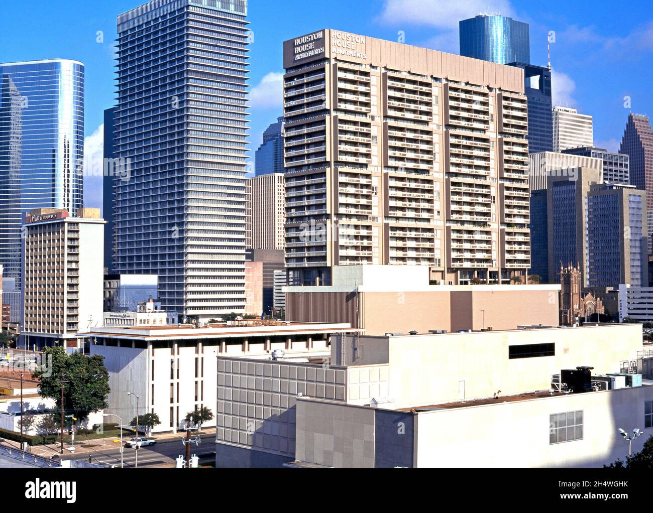 Houston skylines hires stock photography and images Alamy