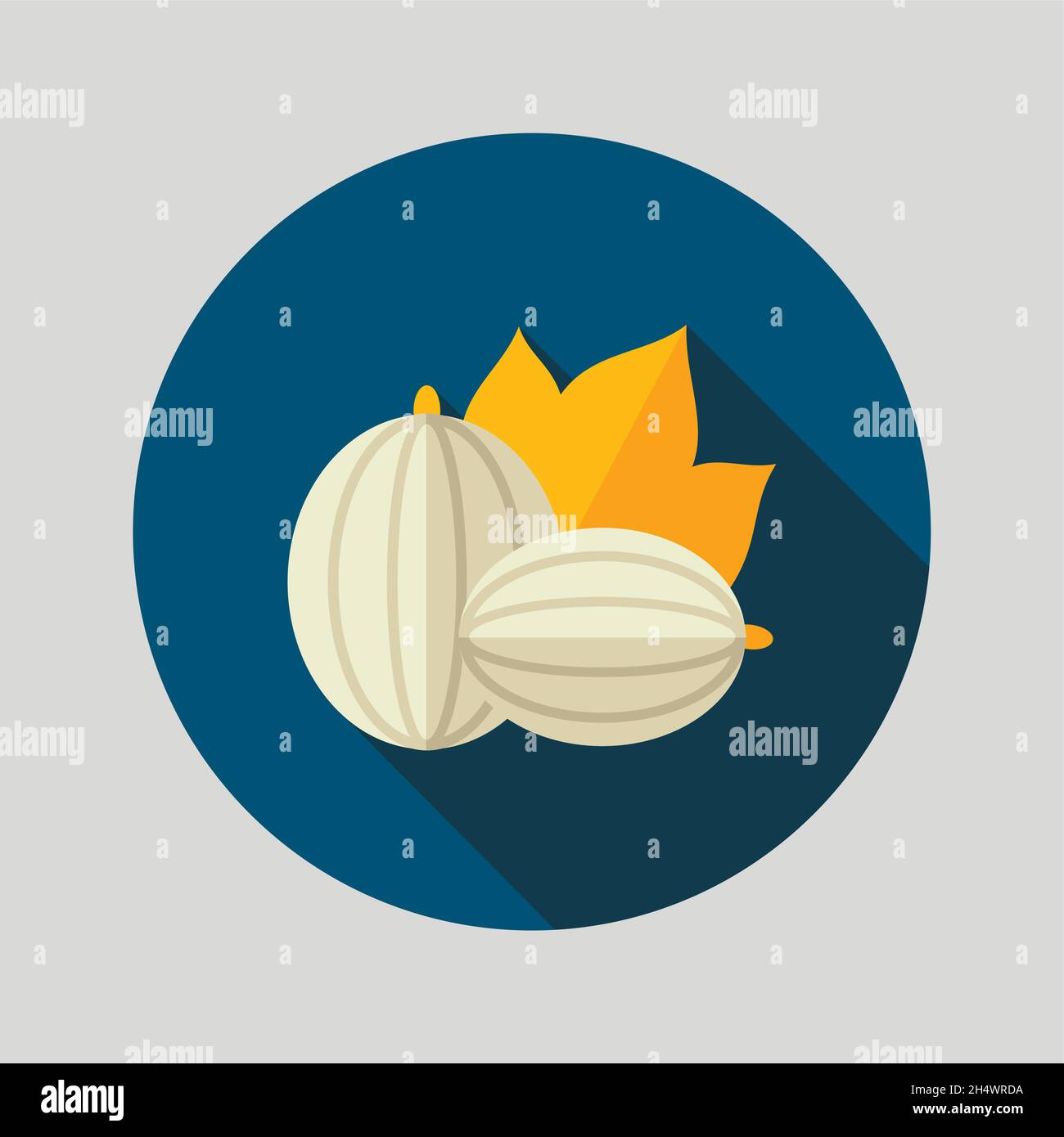 Gooseberry flat icon. Berry fruit. Vector illustration, eps 10 Stock ...