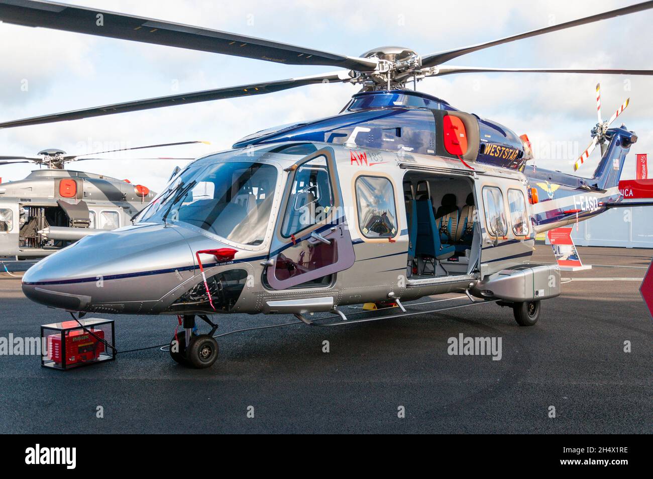 AgustaWestland AW189 twin engined medium lift helicopter manufactured ...