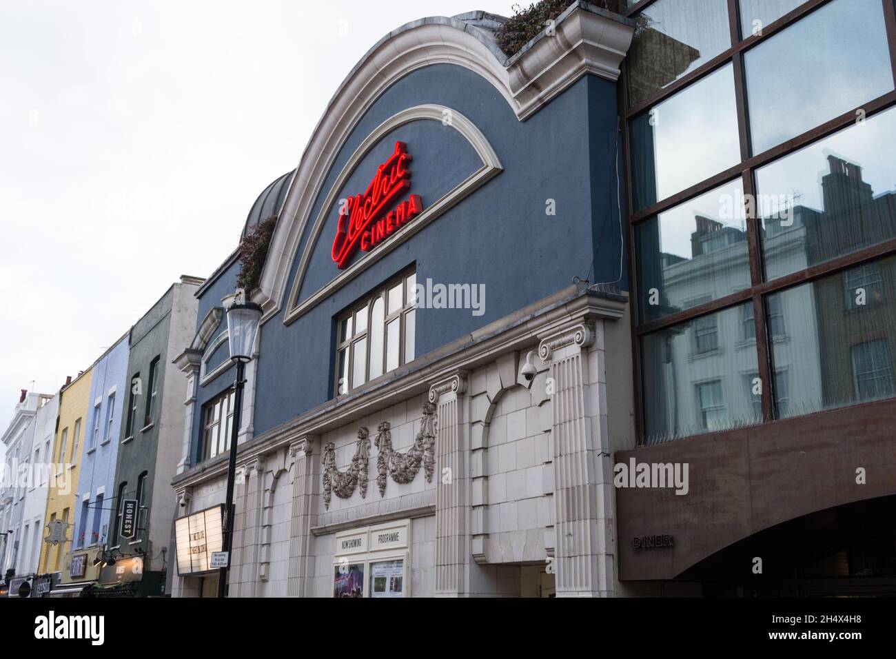 The exterior of the historic Electric Cinema on Portobello Road, London
