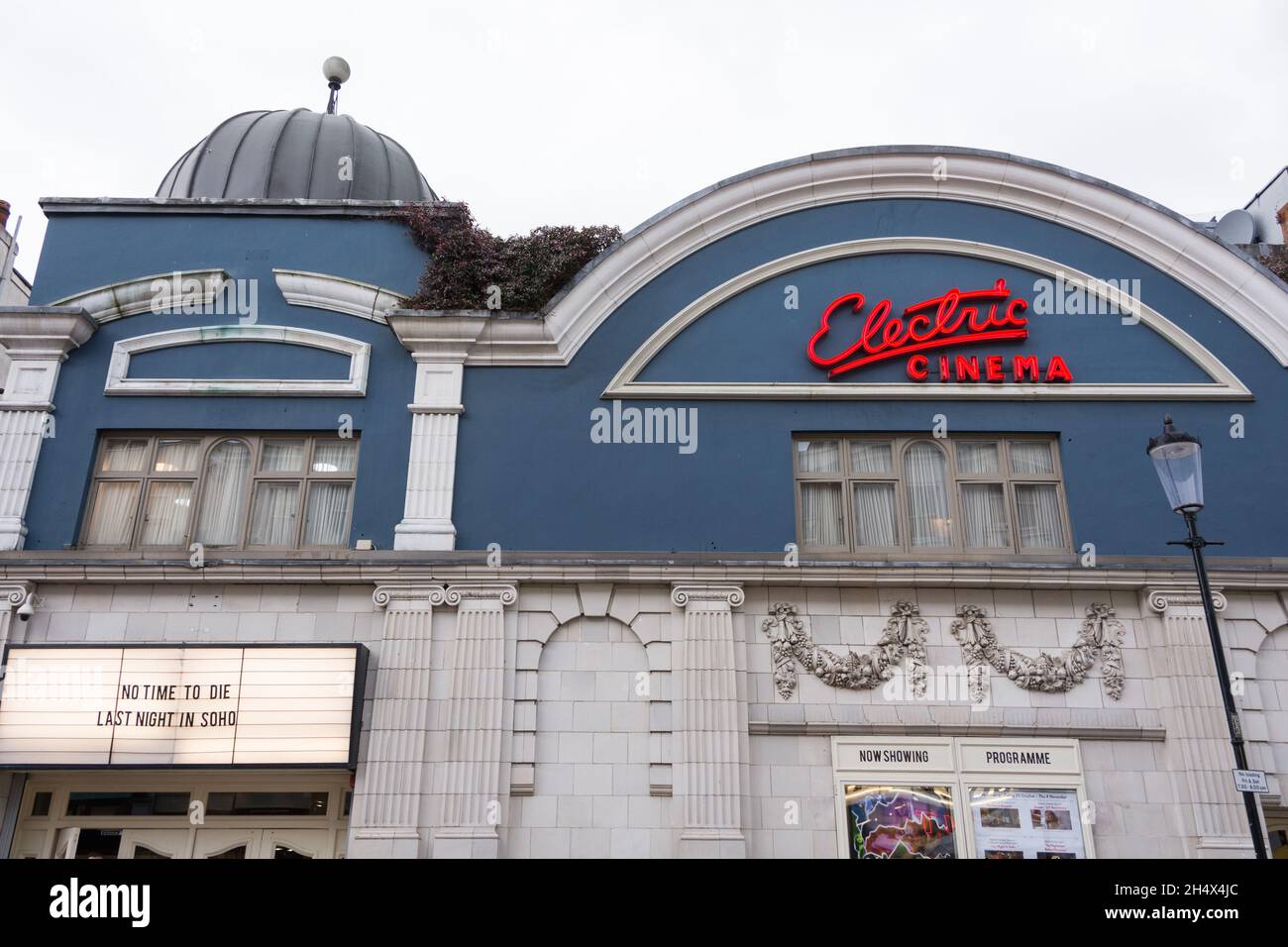 The exterior of the historic Electric Cinema on Portobello Road, London