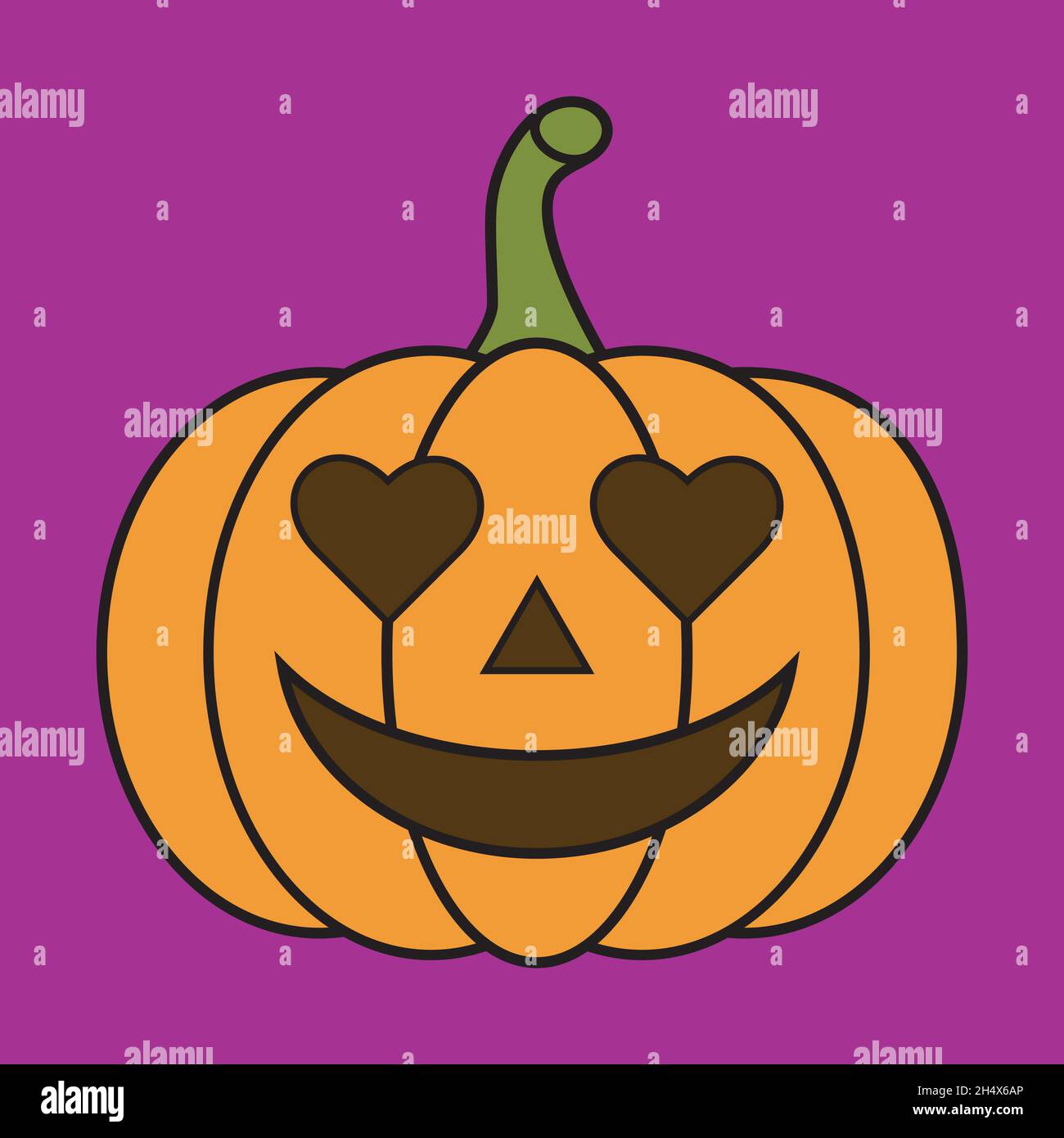 Pumpkin Flat Design Isolated Heart Eye Vector Illustration Stock Photo 20-pumpkin-carving-heart-eyes-the-urban-decor