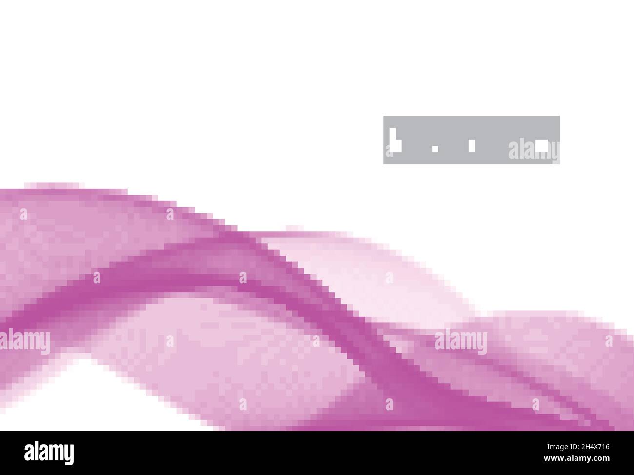 Abstract pink stylish flowing wave on white background Stock Vector ...