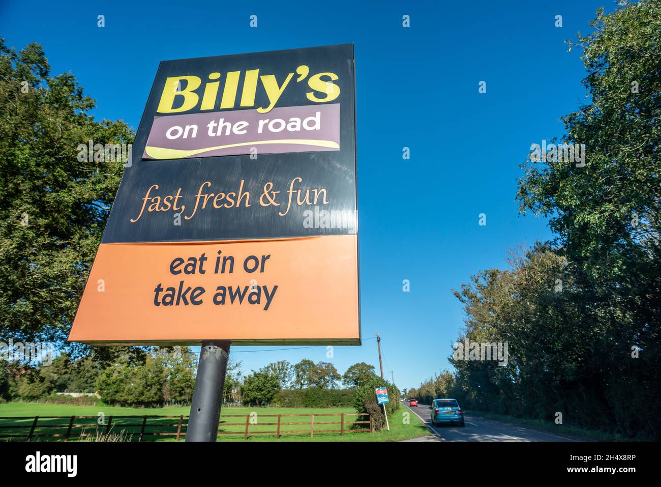 Billy's On The Road cafe in Billingshurst Stock Photo Alamy