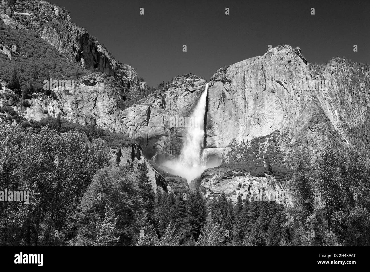 Yosemite National Park in Sierra Nevada mountains of California, USA Stock Photo