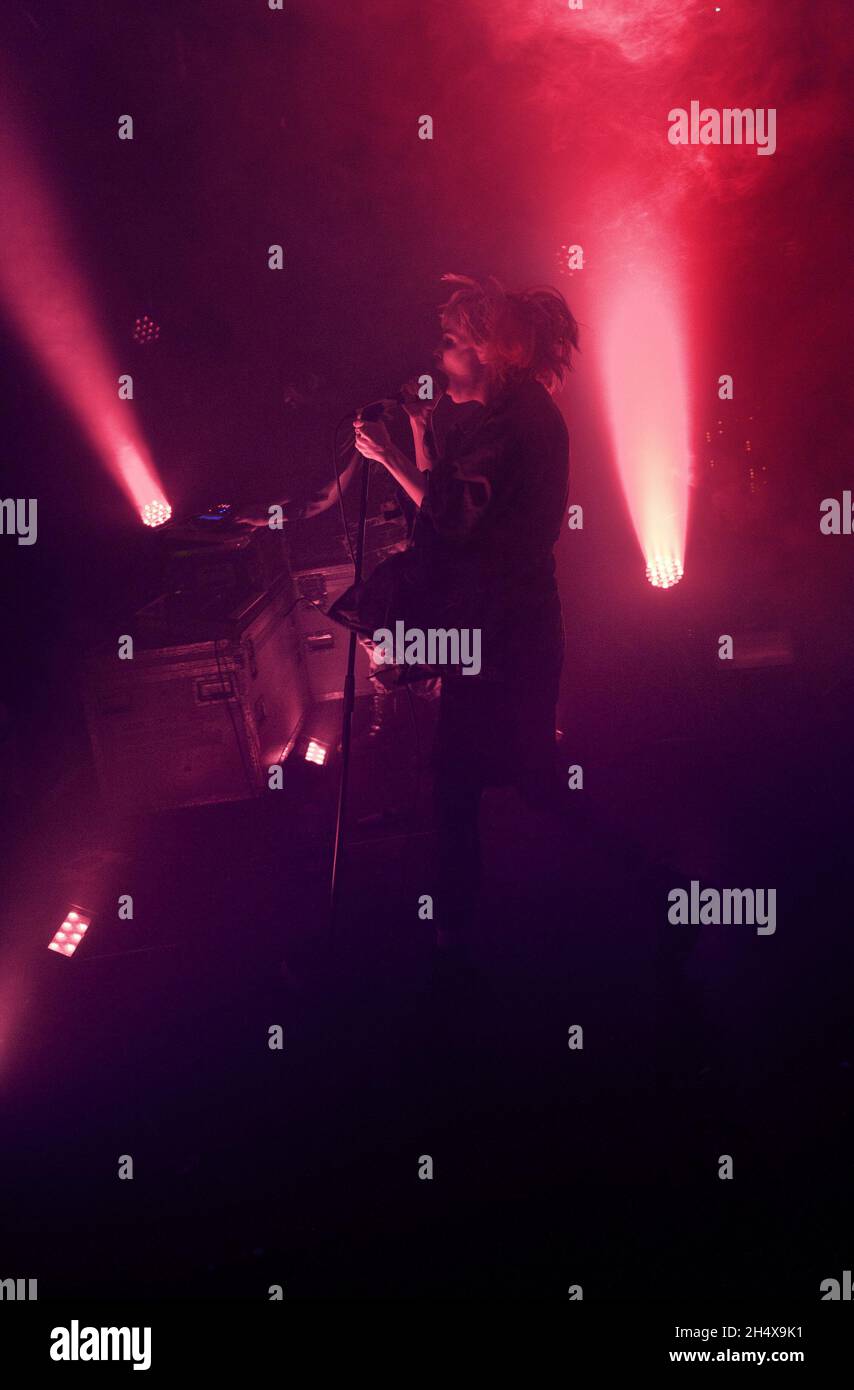 Alice Glass of Crystal Castles live in concert at the HMV Institute