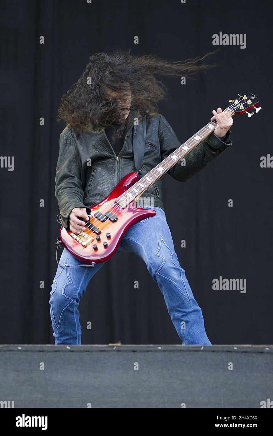 Alice in Chains in concert during Download festival Stock Photo
